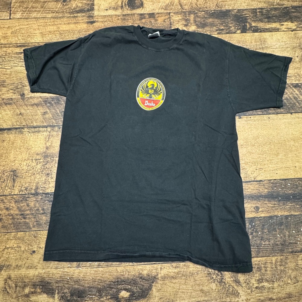 Drake Bindings T-Shirt Performance Advantage Graphic Print Black Large